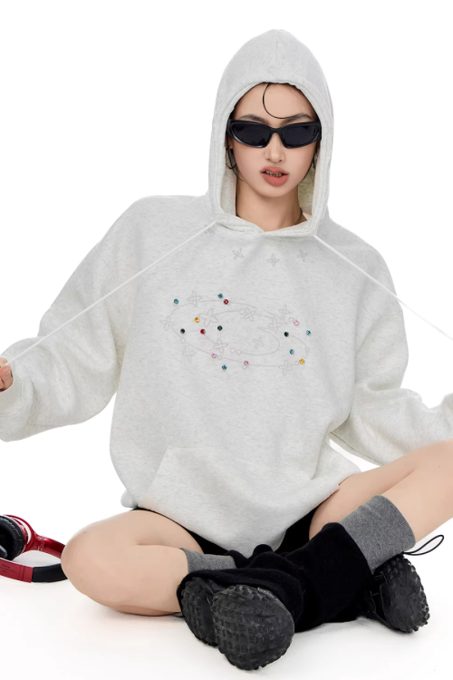 Bijou Logo Sweatshirt Hoodie