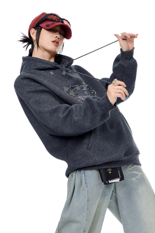 Bijou Logo Sweatshirt Hoodie