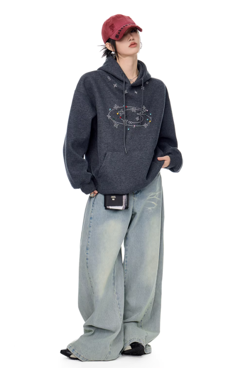 Bijou Logo Sweatshirt Hoodie