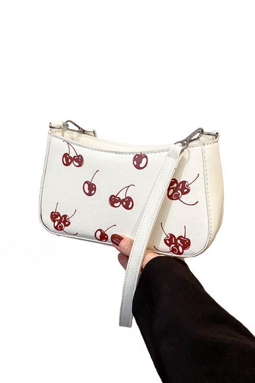 Black Cherry Shoulder Bag for Pin Display