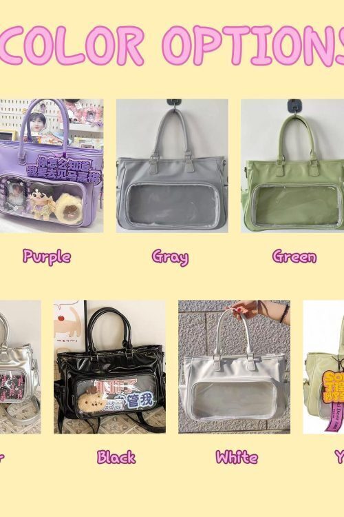 Black Ita Backpack for Photocards and Pins