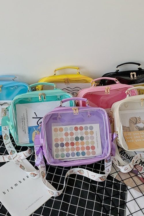 Black Ita Backpack for Plushies and Pins