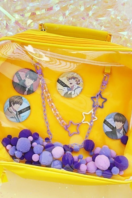 Black Ita Backpack for Plushies and Pins