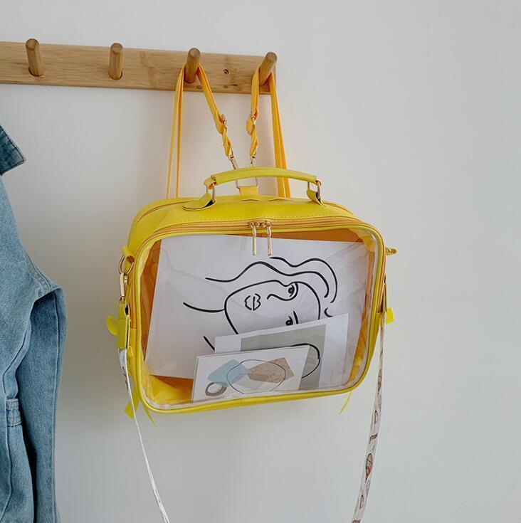 Black Ita Backpack for Plushies and Pins Black Ita Backpack for Plushies and Pins