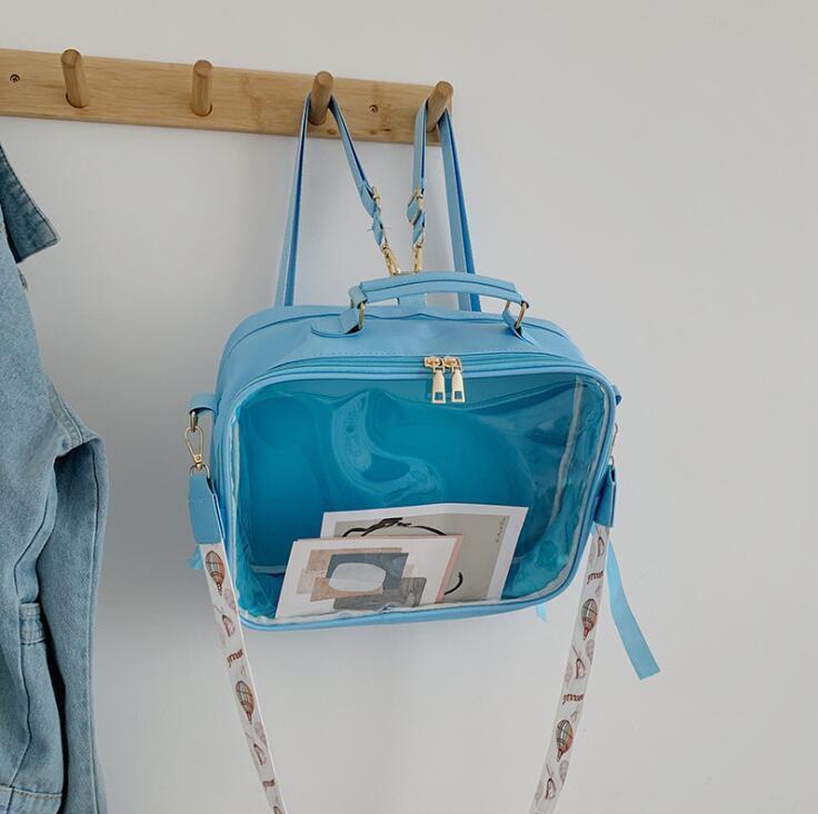 Black Ita Backpack for Plushies and Pins Black Ita Backpack for Plushies and Pins