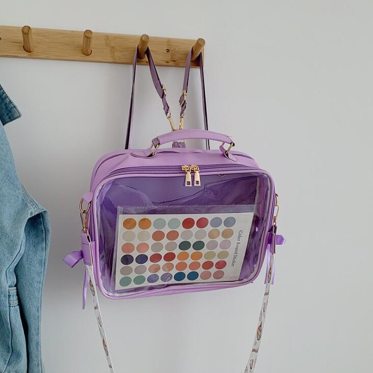 Black Ita Backpack for Plushies and Pins Black Ita Backpack for Plushies and Pins