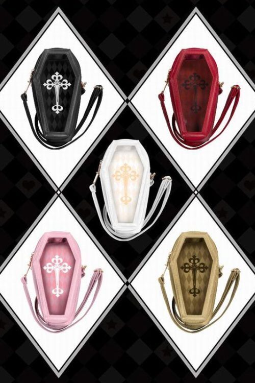 Black Ita Bag with Clear Window for Pin Display