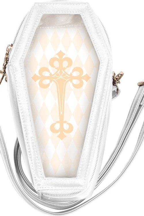 Black Ita Bag with Clear Window for Pin Display