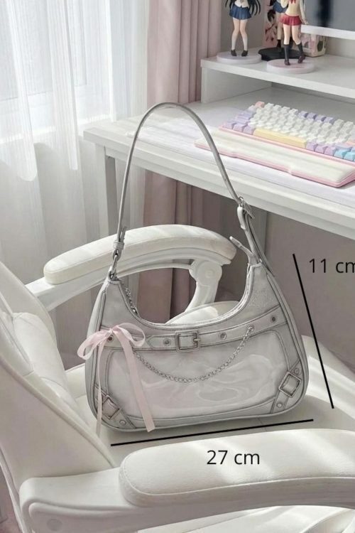 Black Kawaii Convertible Ita Bag for Pin Display