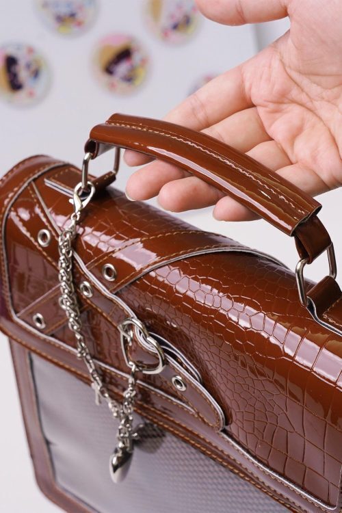 Black Kawaii Ita Backpack with Clear Window for Plushies and Pins