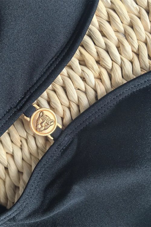 Black One Piece Swimsuit