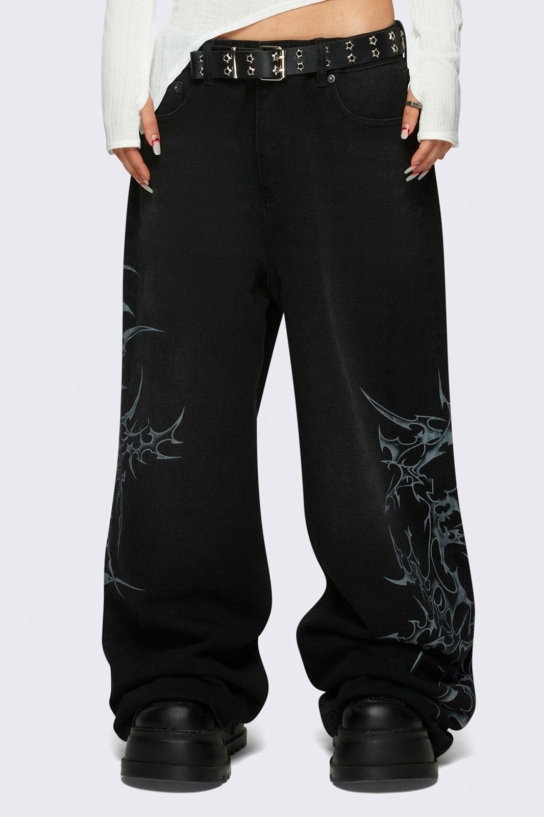 Blaze Graphic Baggy Jeans