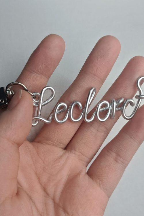 Blue Ita Crossbody Bag with Clear Window and Included Insert for Pin Display