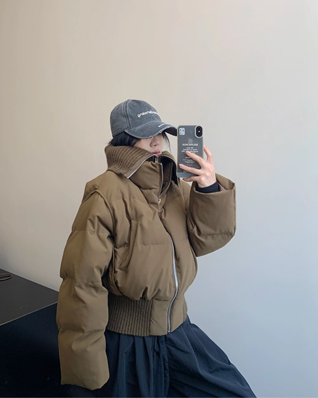 Boa Collar Down Jacket Boa Collar Down Jacket