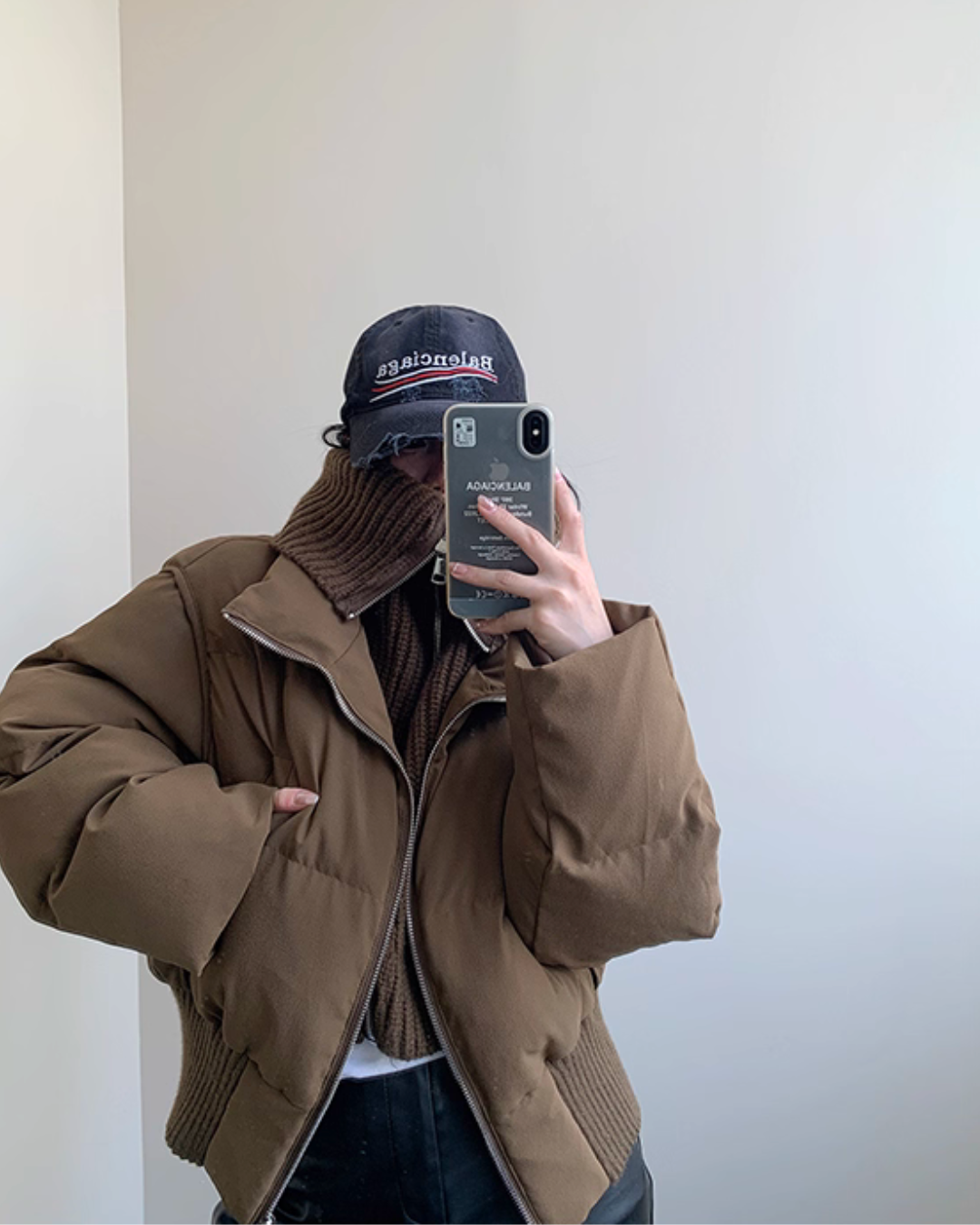 Boa Collar Down Jacket Boa Collar Down Jacket