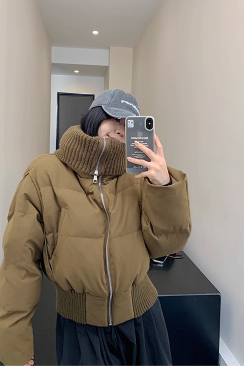 Boa Collar Down Jacket