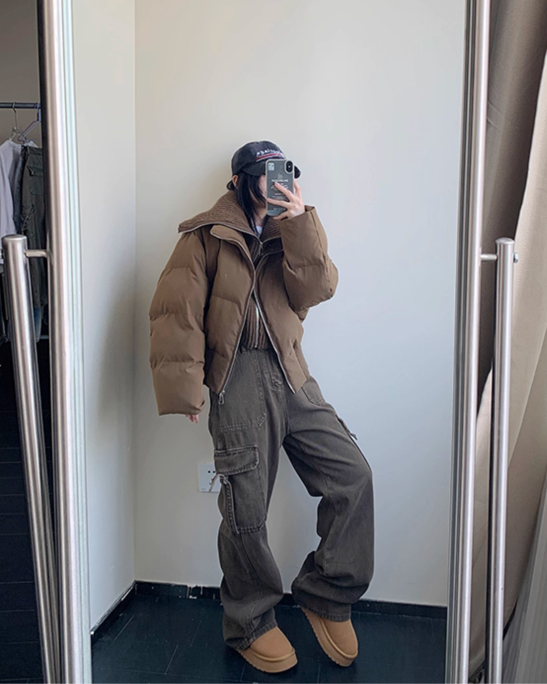 Boa Collar Down Jacket Boa Collar Down Jacket