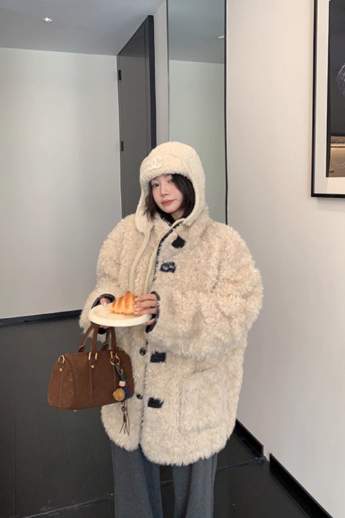 Boa Fleece Reversible Coat