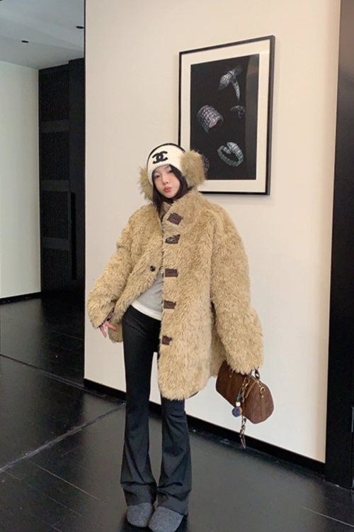 Boa Fleece Reversible Coat