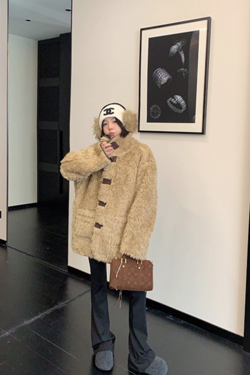 Boa Fleece Reversible Coat