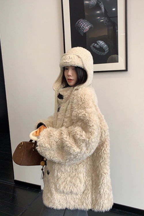 Boa Fleece Reversible Coat