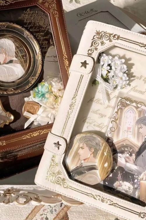 Book Convertible Ita Bag with Included Insert for Plushies and Pins