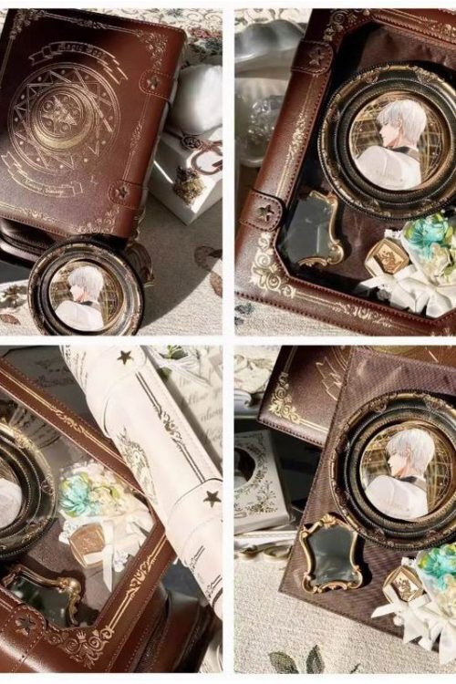 Book Convertible Ita Bag with Included Insert for Plushies and Pins