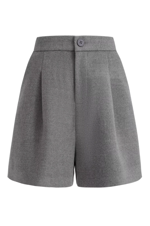 Border Collar Jacket / Wide Pants / Half Pants