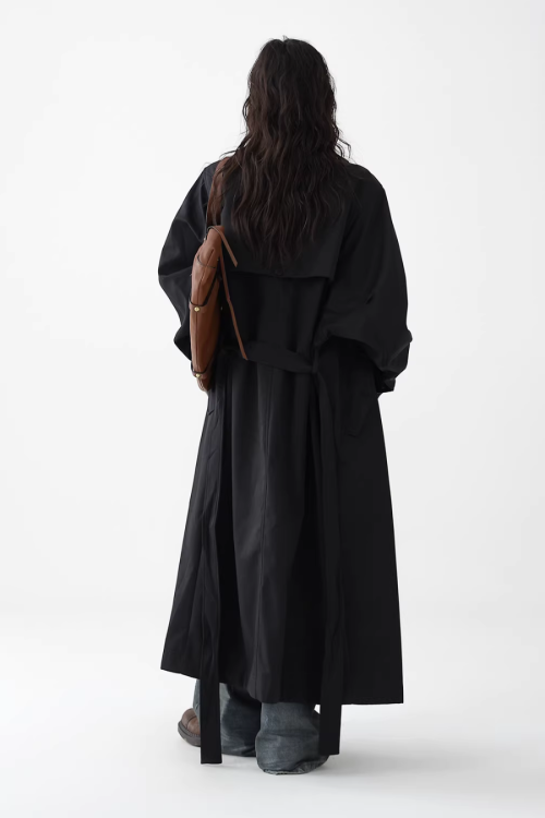 British Light Brown Long Coat