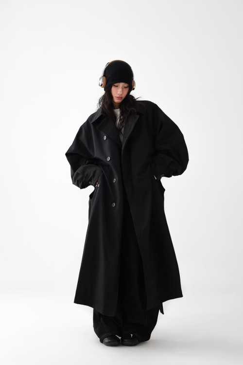 British Light Brown Long Coat