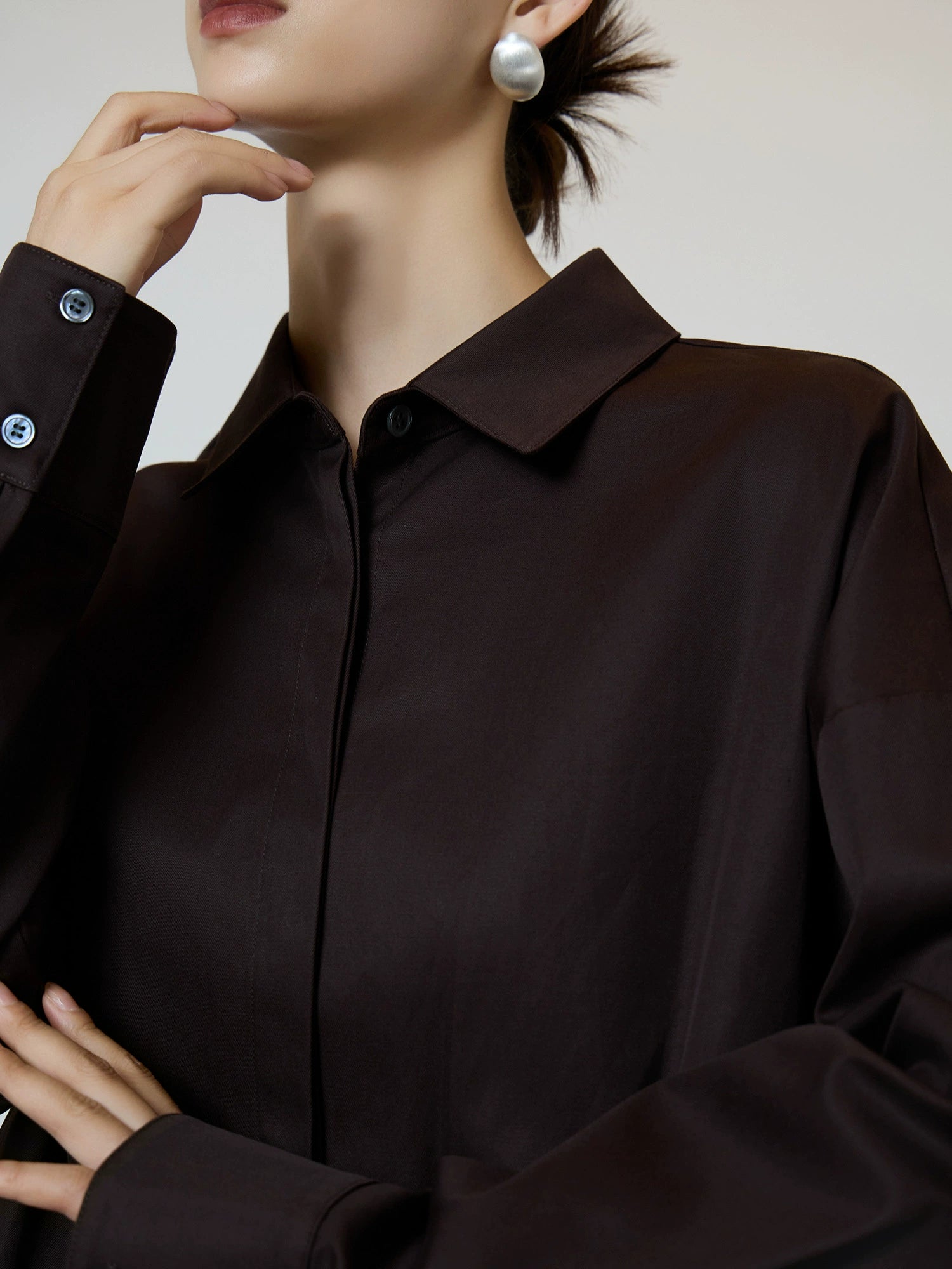 Brown Shirt Dress Brown Shirt Dress