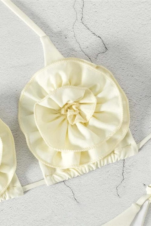 Butter Yellow Bikini Set