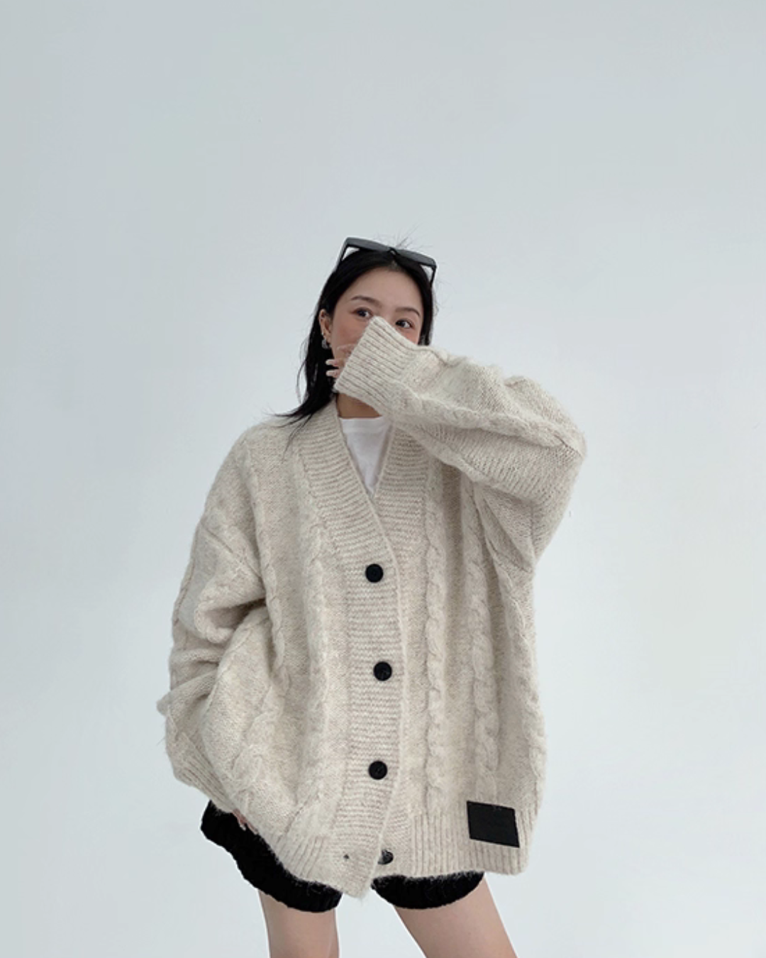 Cable Knit Cardigan Cable Knit Cardigan