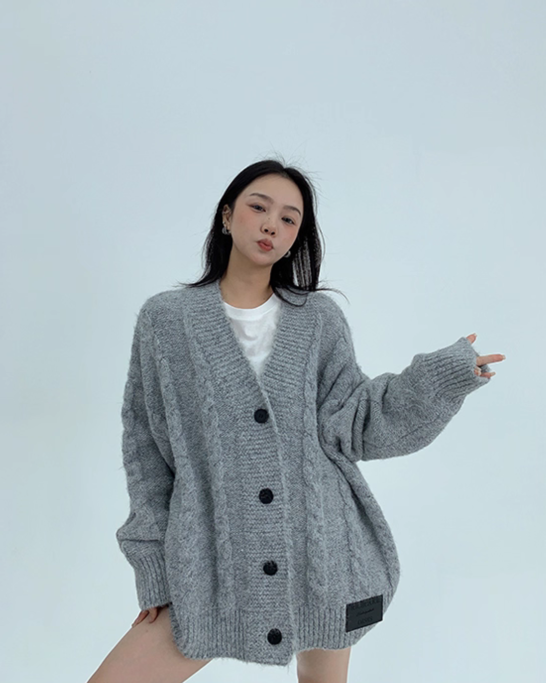 Cable Knit Cardigan Cable Knit Cardigan