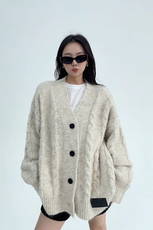 Cable Knit Cardigan