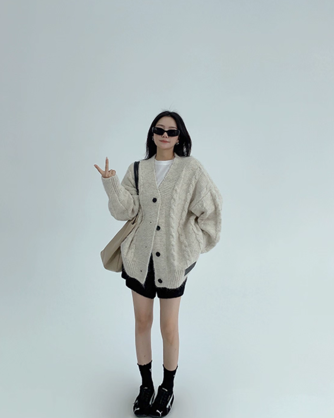 Cable Knit Cardigan Cable Knit Cardigan