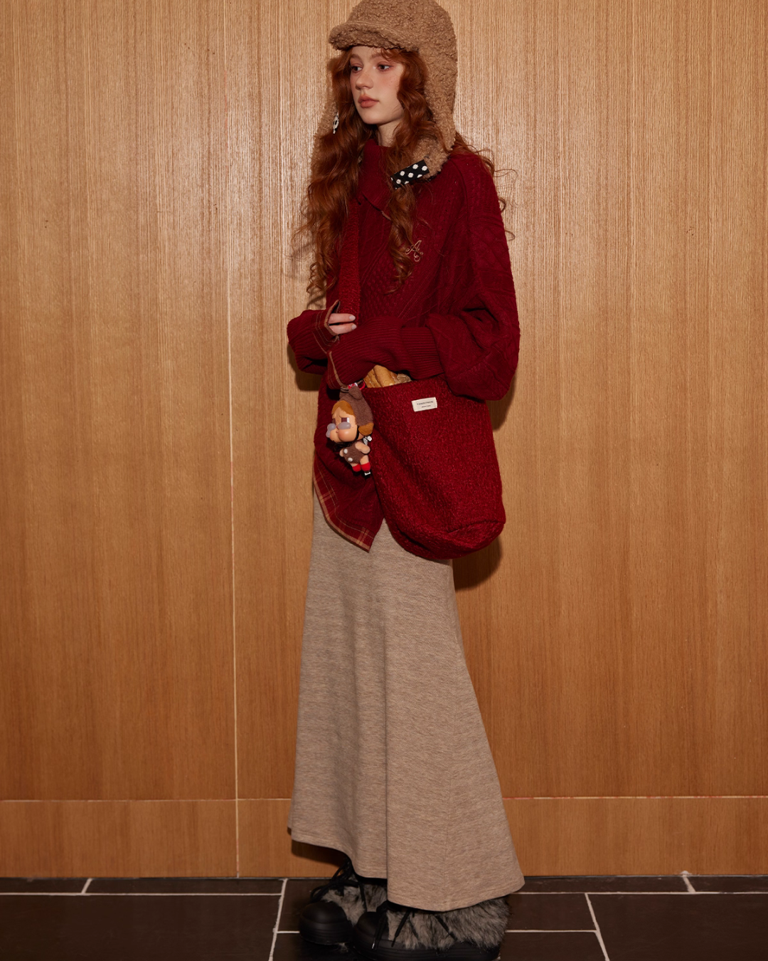 Cable Knit Poncho Cable Knit Poncho