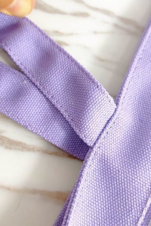 Canvas Base Ita Bag with Clear Window for Plushies and Pins