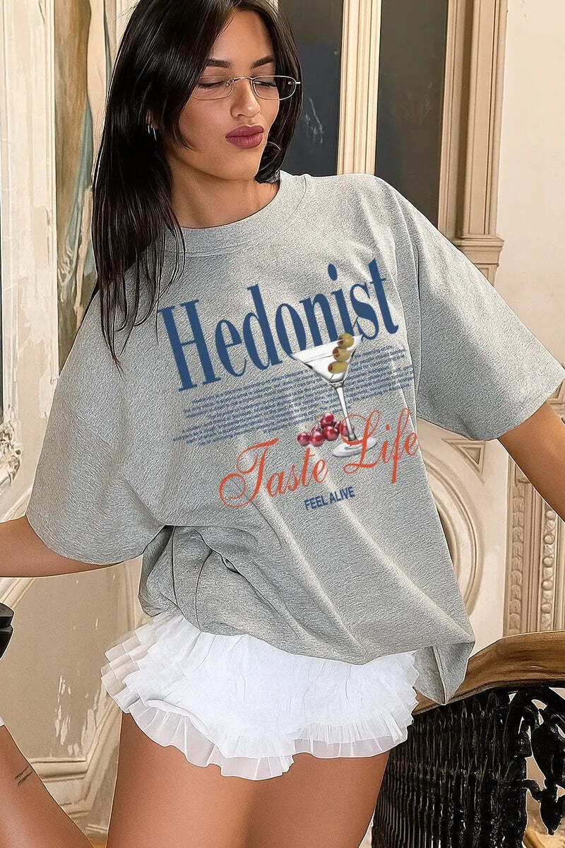 Casual Fashion Print Cotton T-shirt