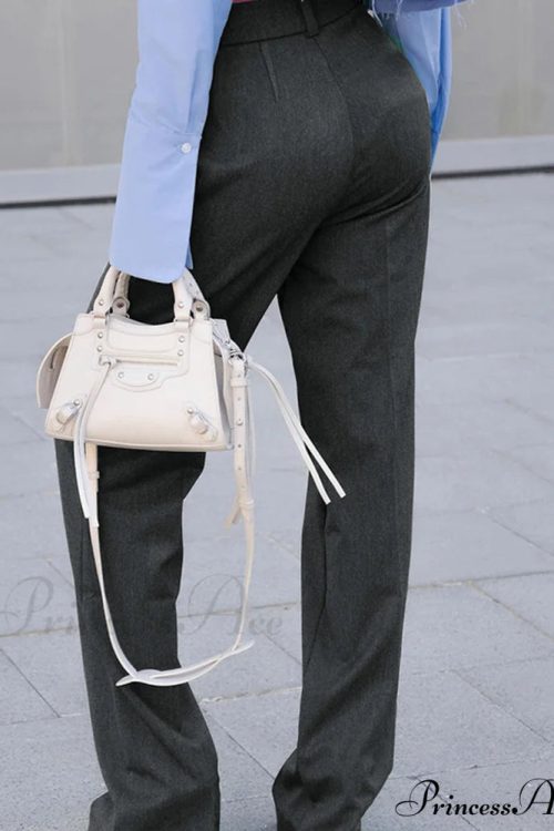 Casual Straight Graceful Leg Long Pants
