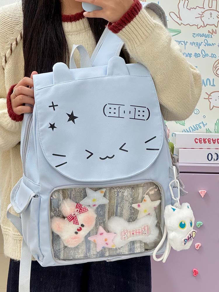Cat Ita Backpack for Pin Display Cat Ita Backpack for Pin Display