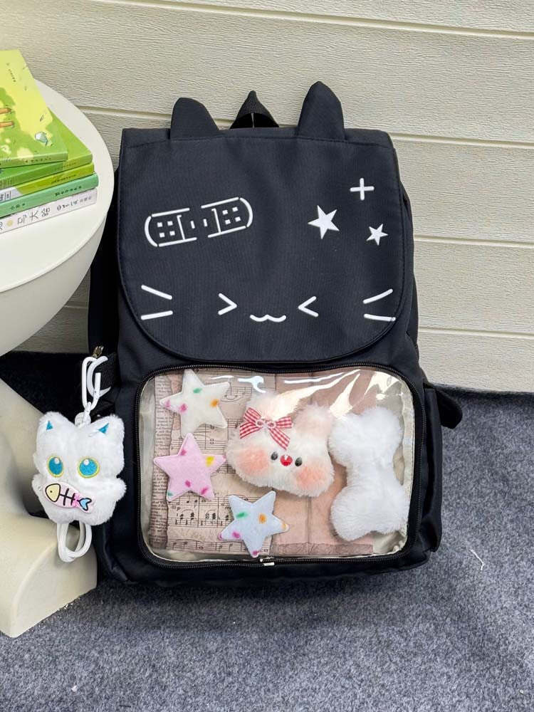Cat Ita Backpack for Pin Display Cat Ita Backpack for Pin Display