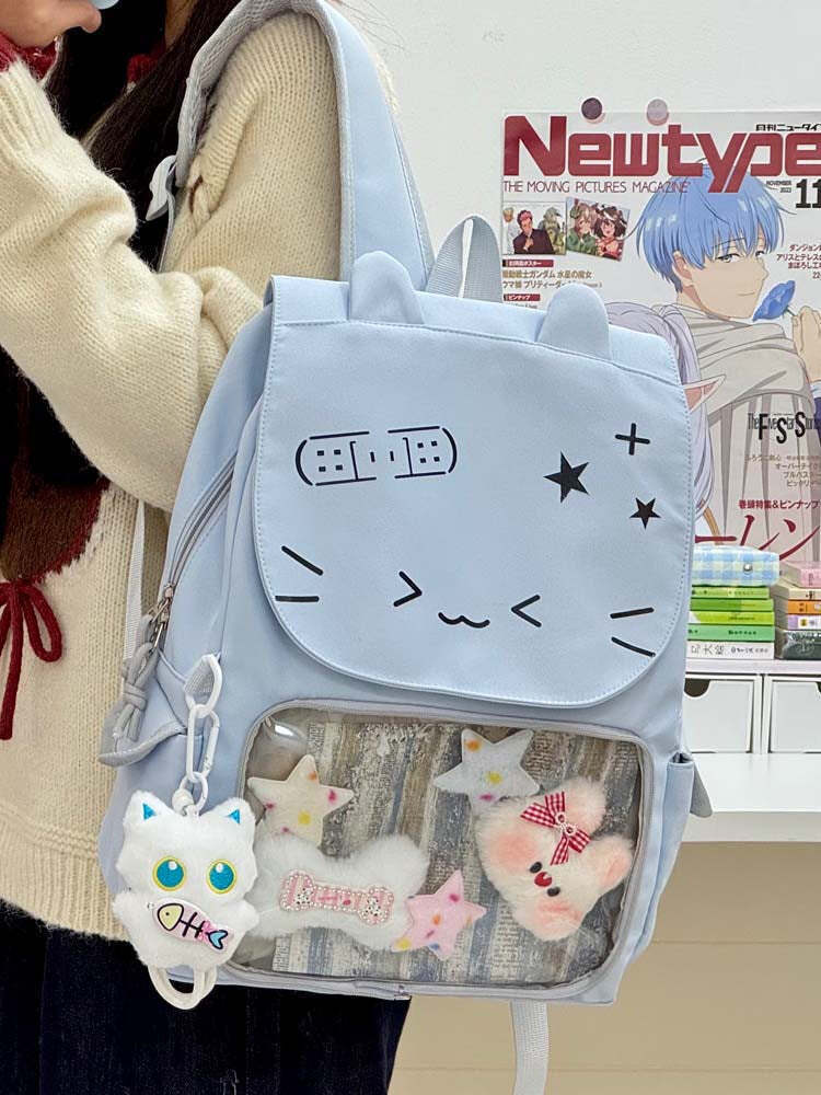 Cat Ita Backpack for Pin Display Cat Ita Backpack for Pin Display