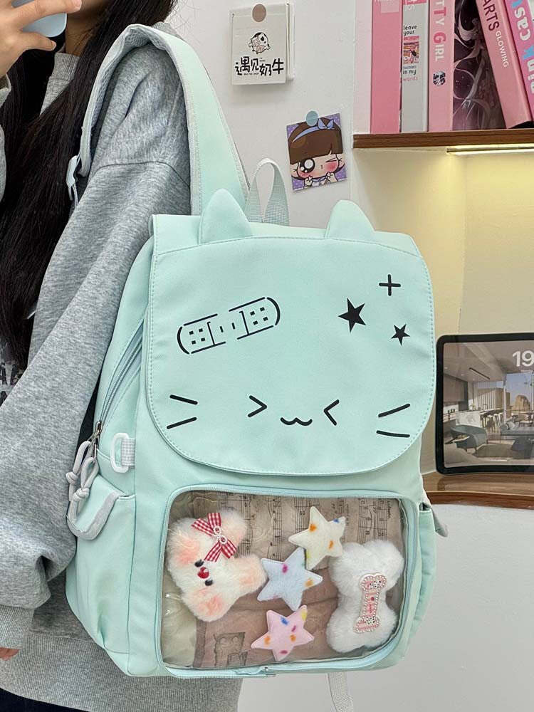 Cat Ita Backpack for Pin Display Cat Ita Backpack for Pin Display