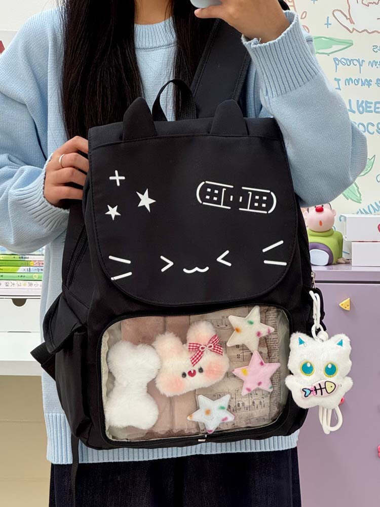 Cat Ita Backpack for Pin Display Cat Ita Backpack for Pin Display