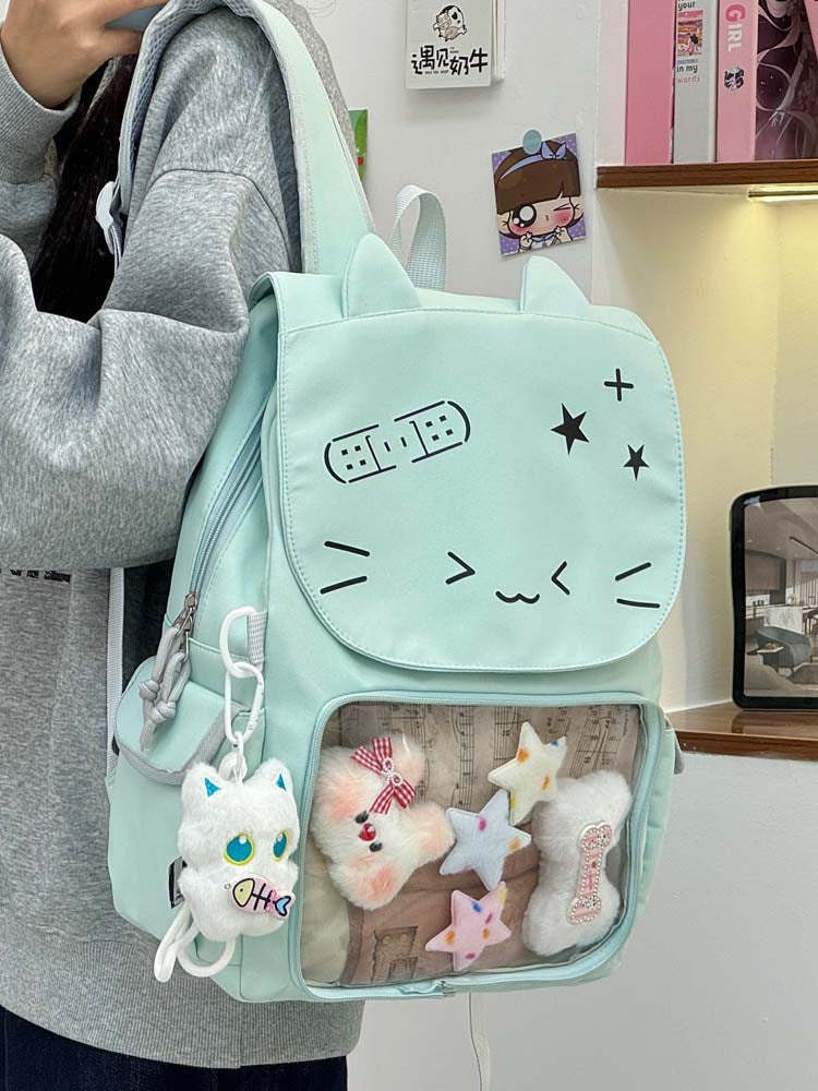Cat Ita Backpack for Pin Display Cat Ita Backpack for Pin Display