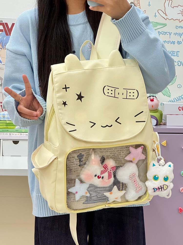 Cat Ita Backpack for Pin Display Cat Ita Backpack for Pin Display