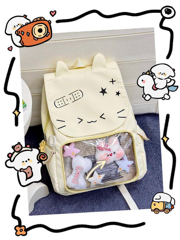 Cat Ita Backpack for Pin Display Cat Ita Backpack for Pin Display