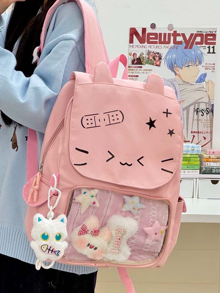 Cat Ita Backpack for Pin Display Cat Ita Backpack for Pin Display