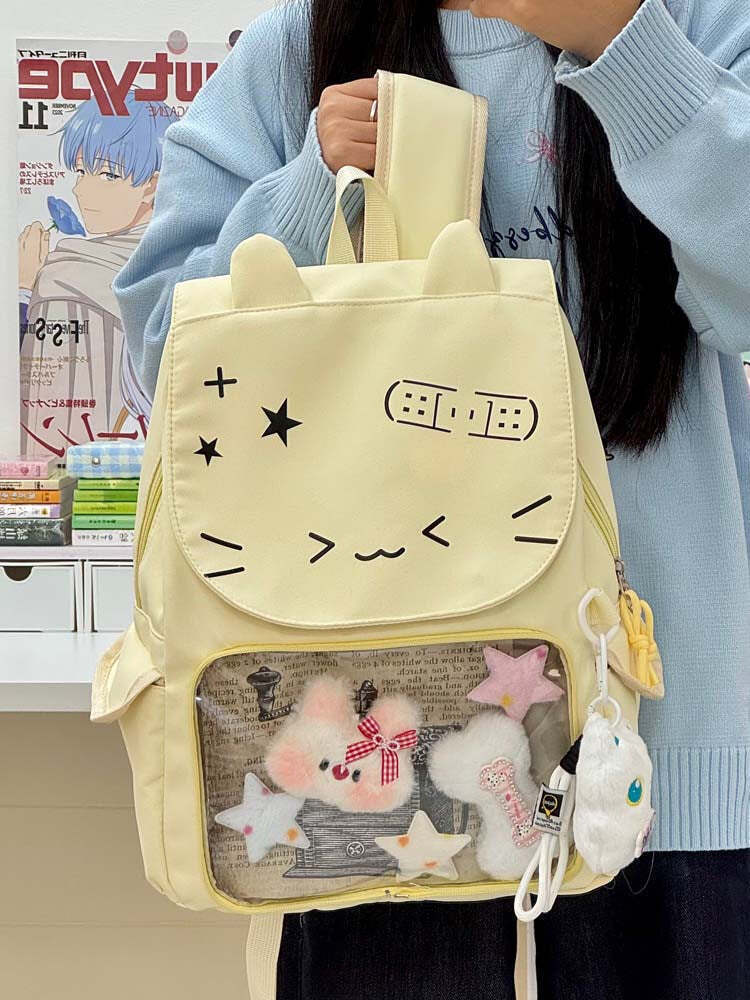 Cat Ita Backpack for Pin Display Cat Ita Backpack for Pin Display